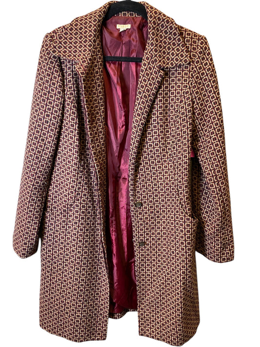 Blazer By Apt 9 In Maroon, Size: 10