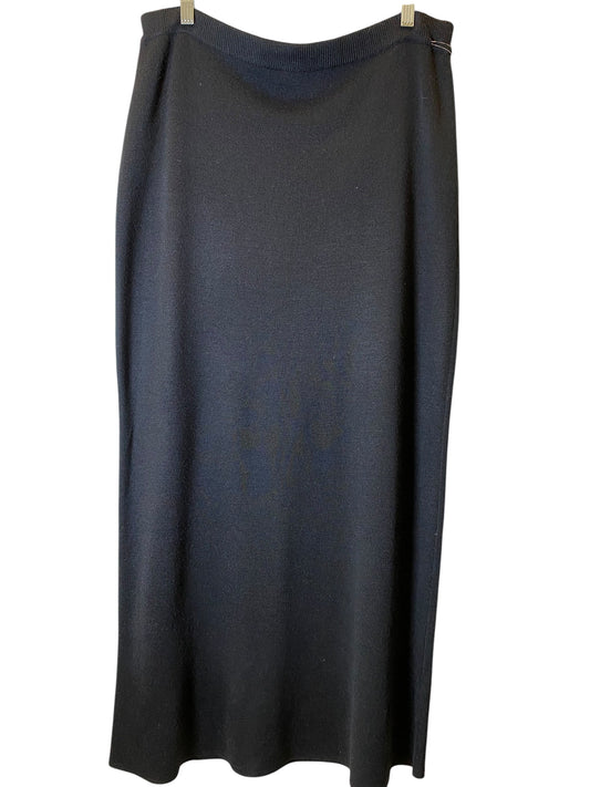 Skirt Maxi By Coldwater Creek In Black, Size: M