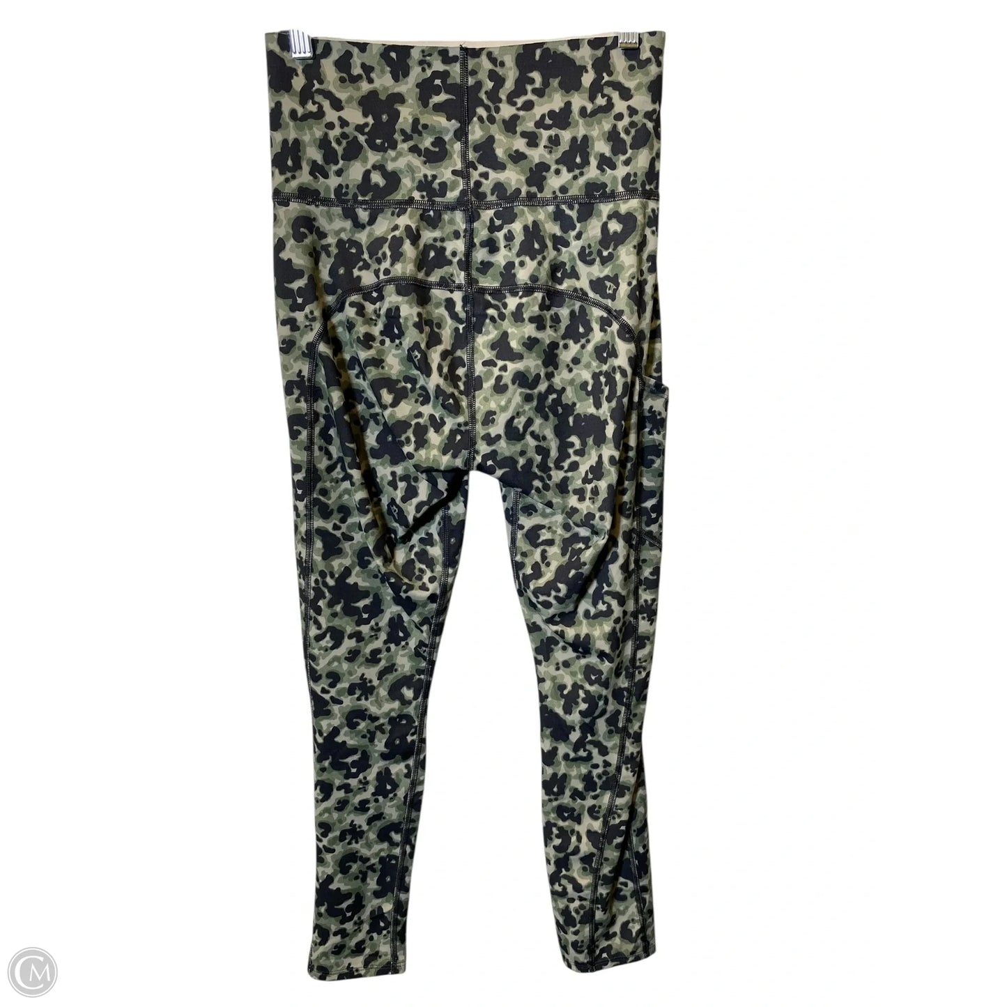 Athletic Leggings By Miraclesuit In Animal Print, Size: L