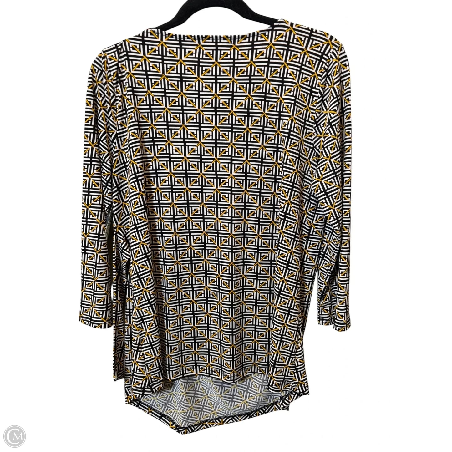 Top Long Sleeve By Liz Claiborne In Multi-colored, Size: M