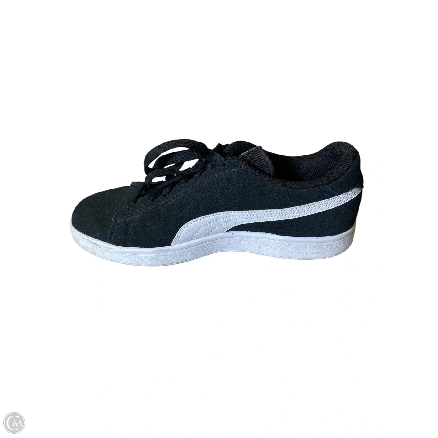 Shoes Flats By Puma In Black & White, Size: 7