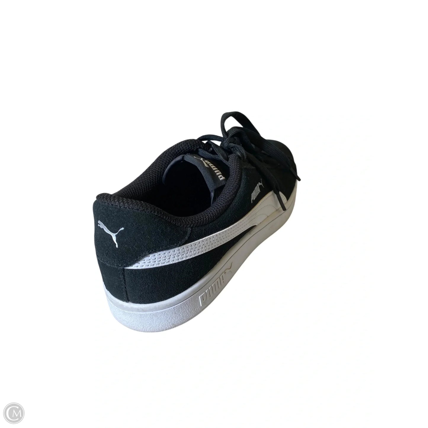 Shoes Flats By Puma In Black & White, Size: 7