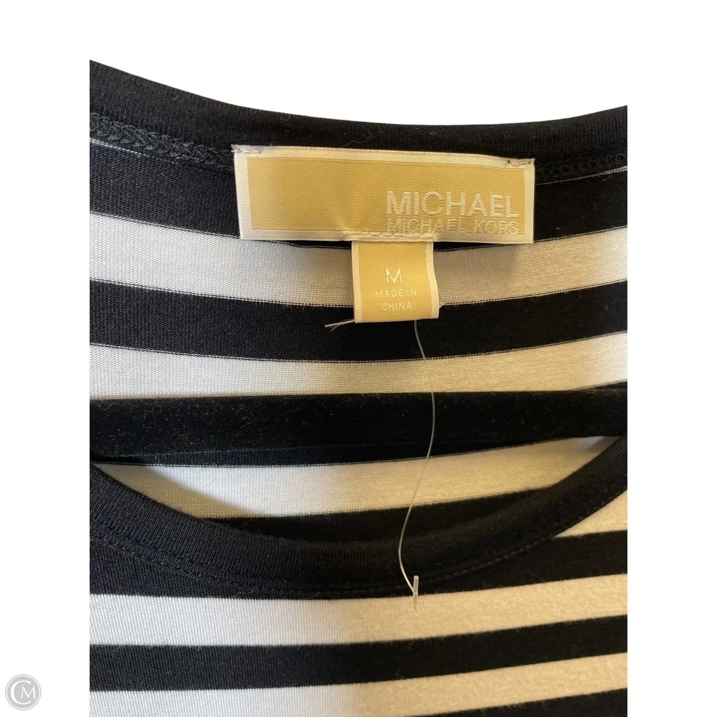 Dress Casual Short By Michael By Michael Kors In Black & White, Size: M