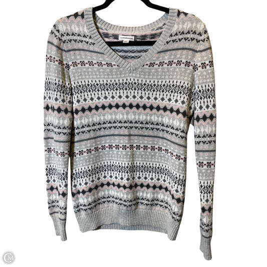 Sweater By Croft And Barrow In Multi-colored, Size: S