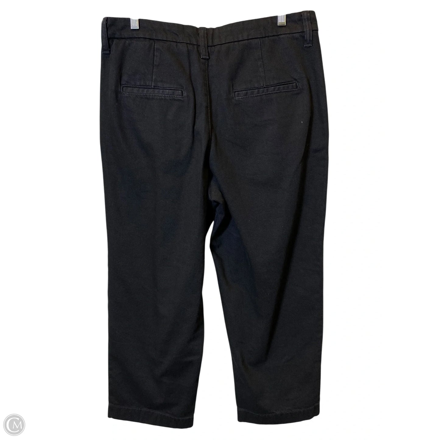 Jeans Straight By Banana Republic In Black, Size: 12