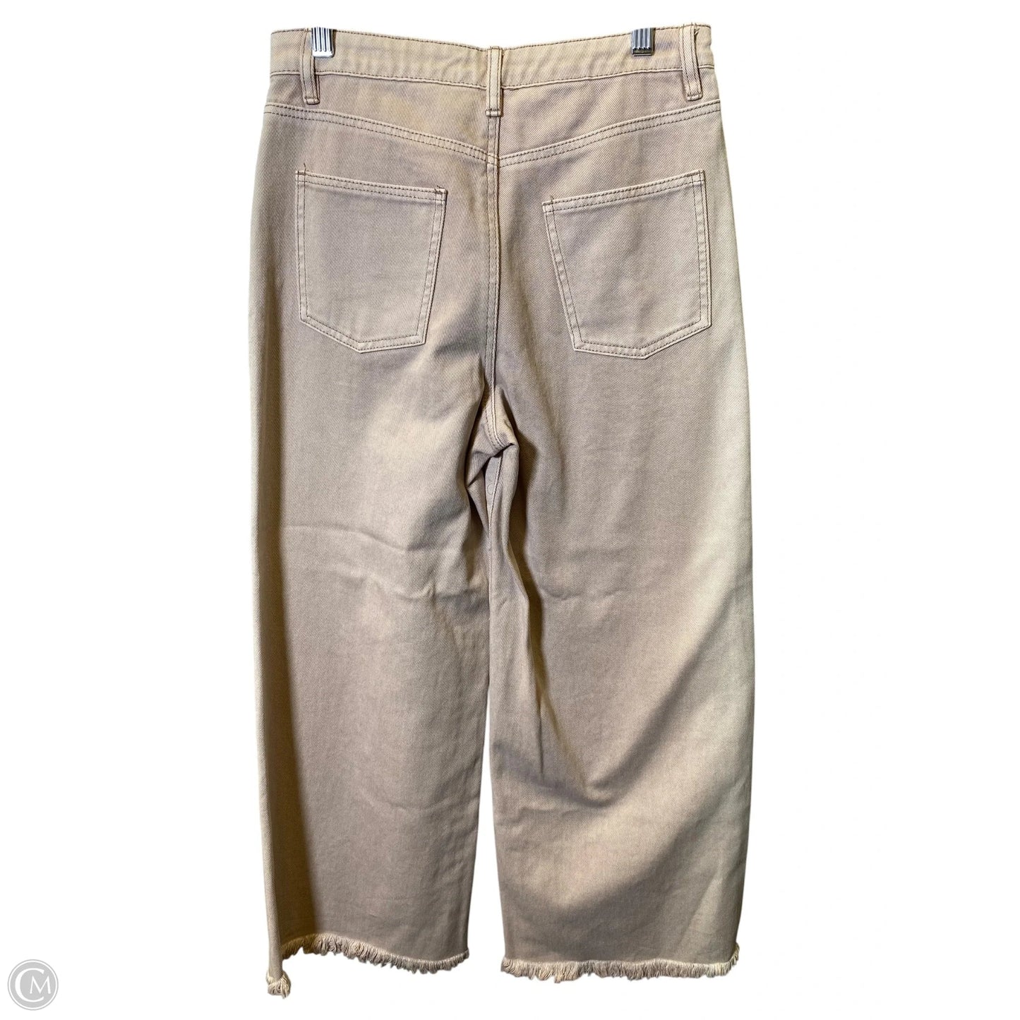 Jeans Wide Leg By Easel In Pink, Size: M