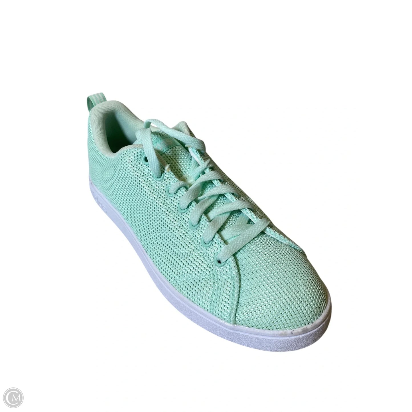 Shoes Flats By Adidas In Aqua, Size: 10