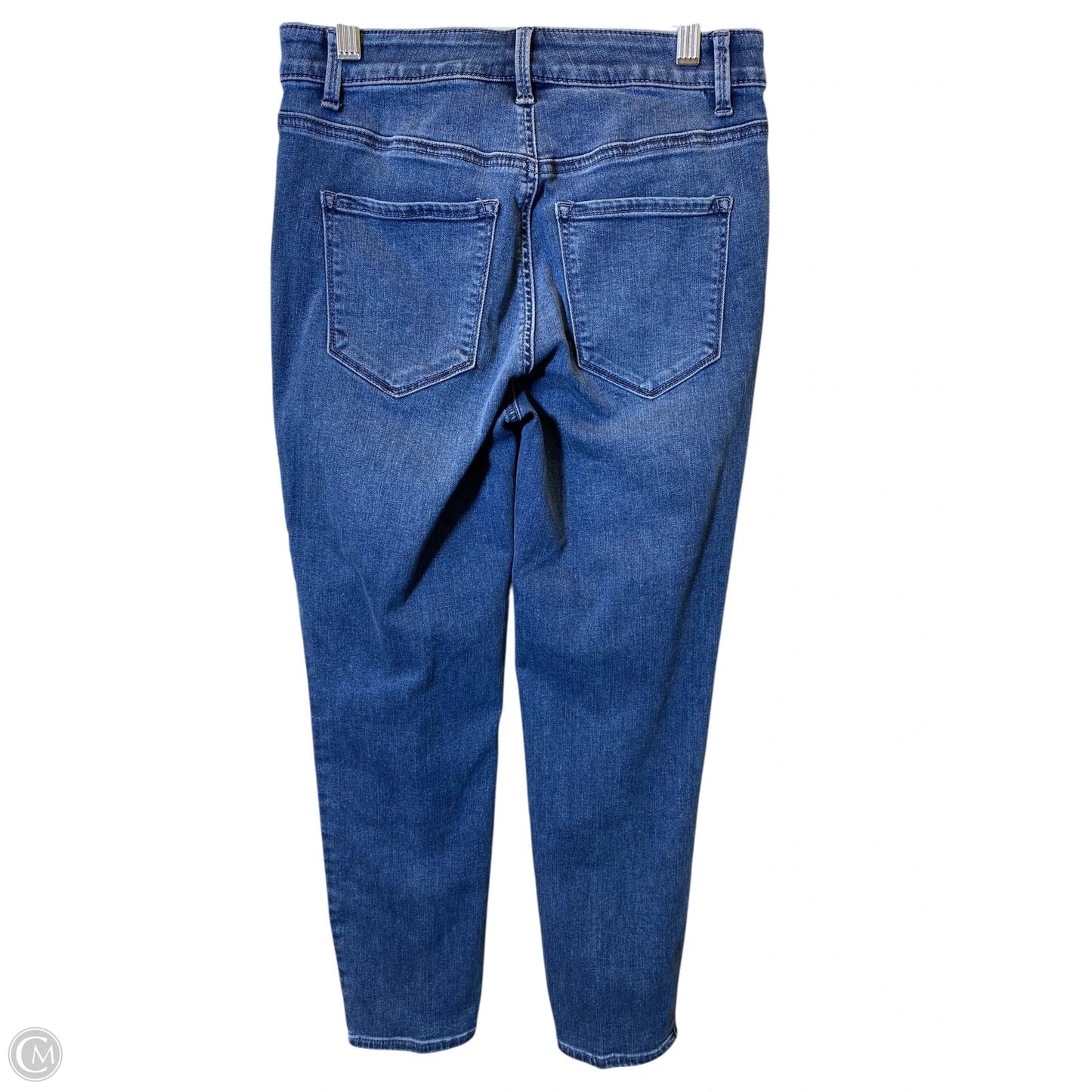 Jeans Skinny By Talbots In Blue Denim, Size: 2