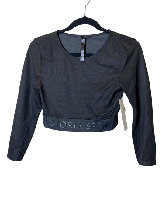 Athletic Top Long Sleeve Collar By Victorias Secret  Size: S