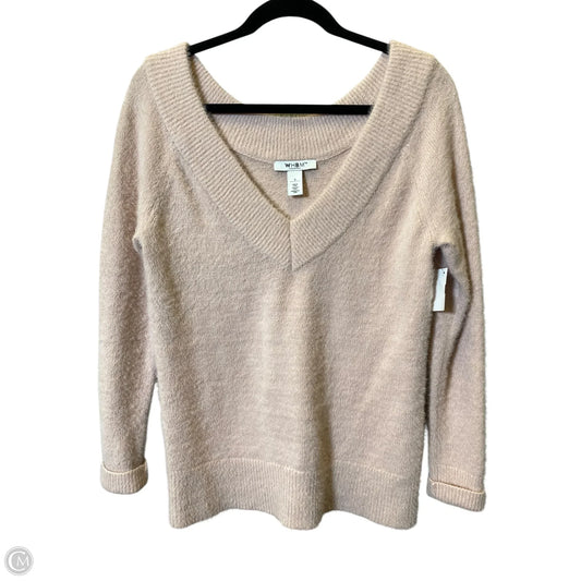Sweater By White House Black Market In Pink, Size: S