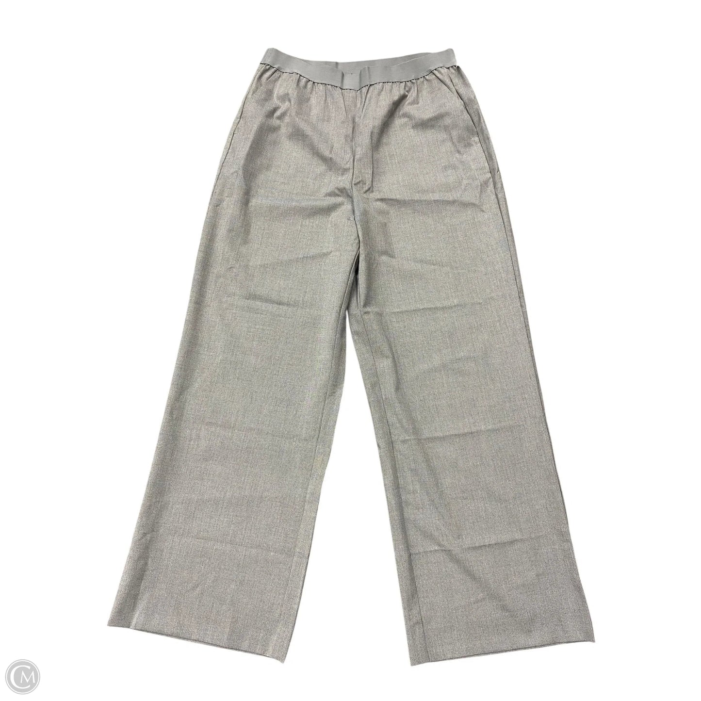 Pants Wide Leg By Banana Republic In Grey, Size: L