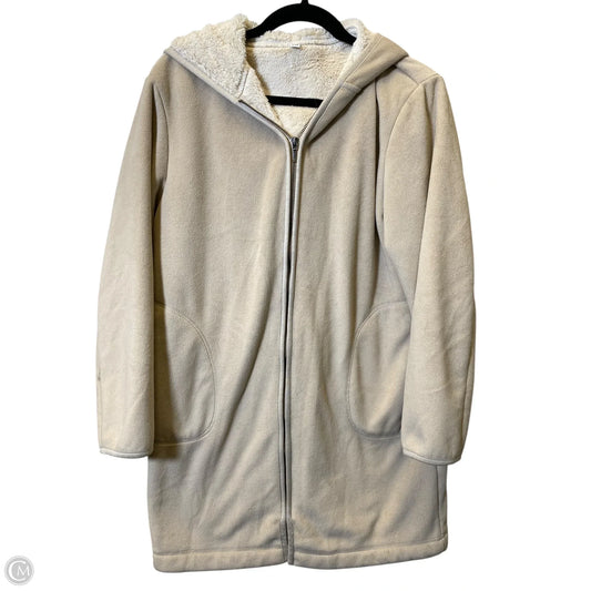 Jacket Faux Fur & Sherpa By Uniqlo In Tan, Size: L