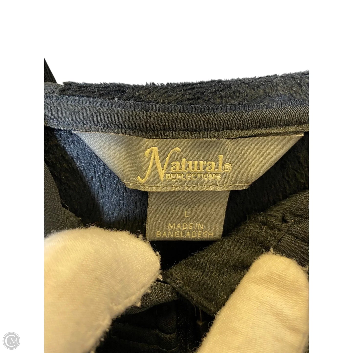 Coat Other By Natural Reflections In Black, Size: L
