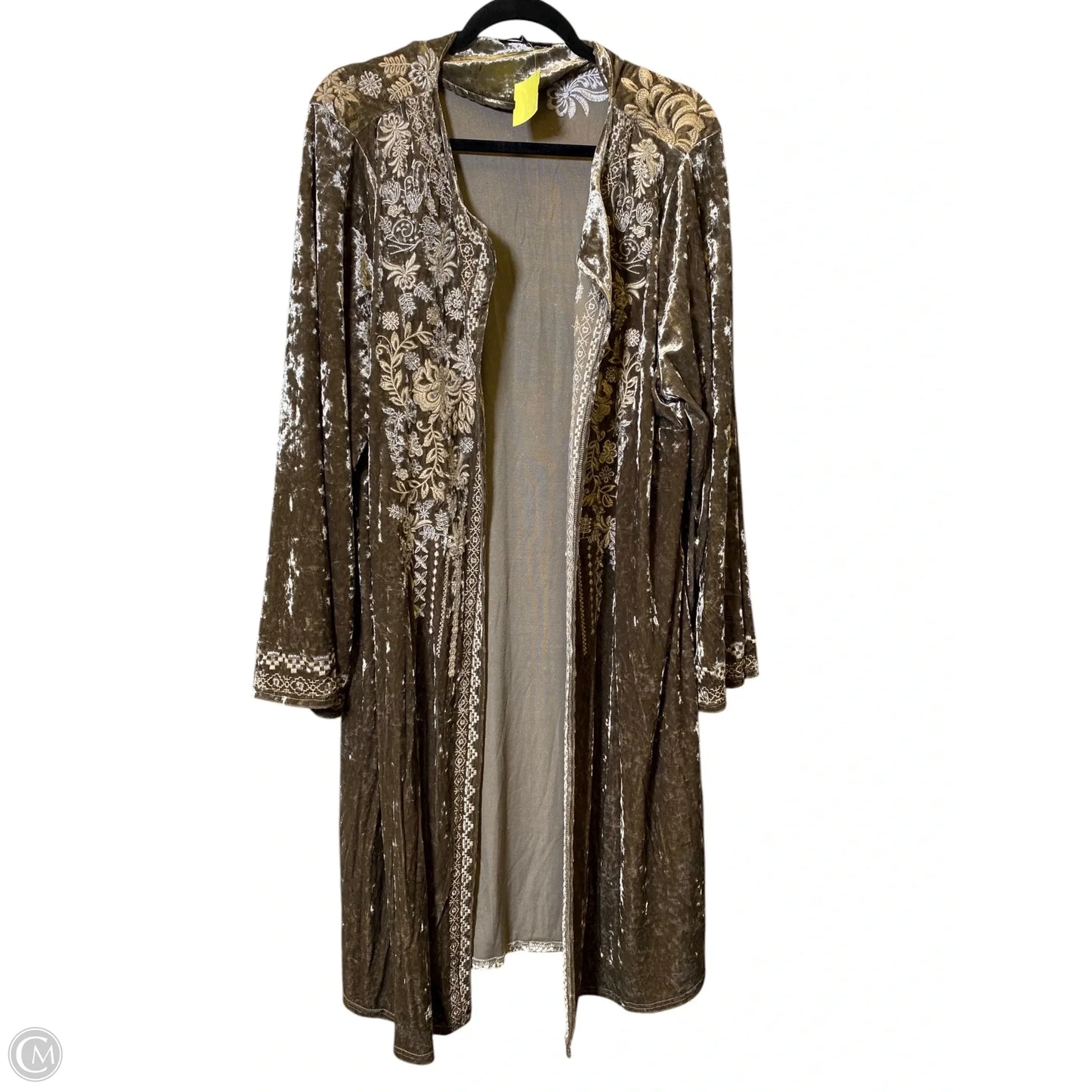 Cardigan By Andree By Unit In Brown, Size: 1x