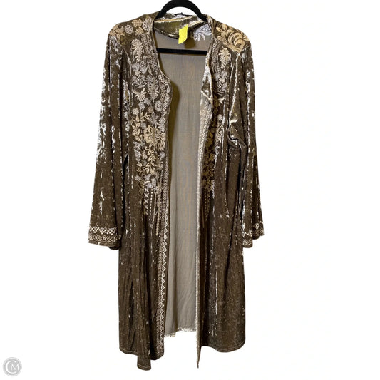 Cardigan By Andree By Unit In Brown, Size: 1x