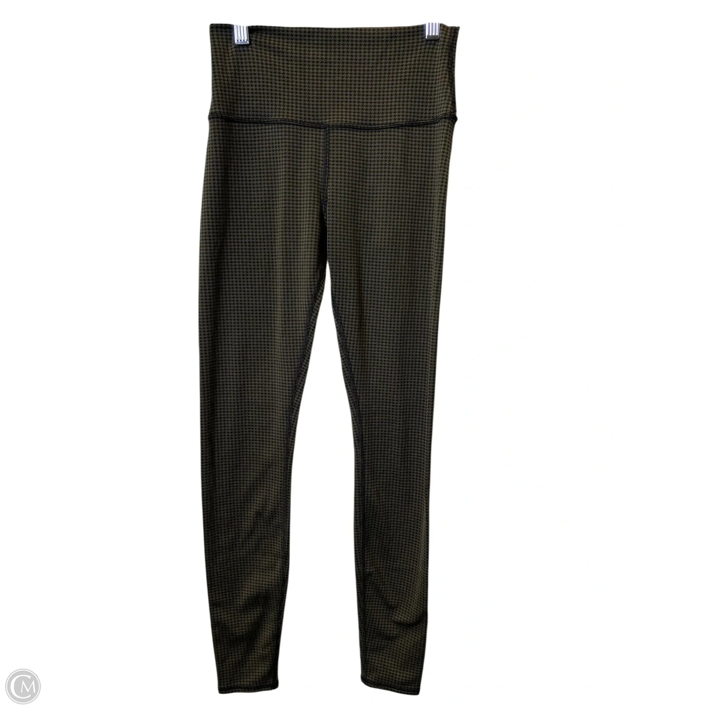Athletic Pants By Alo In Black & Green, Size: S