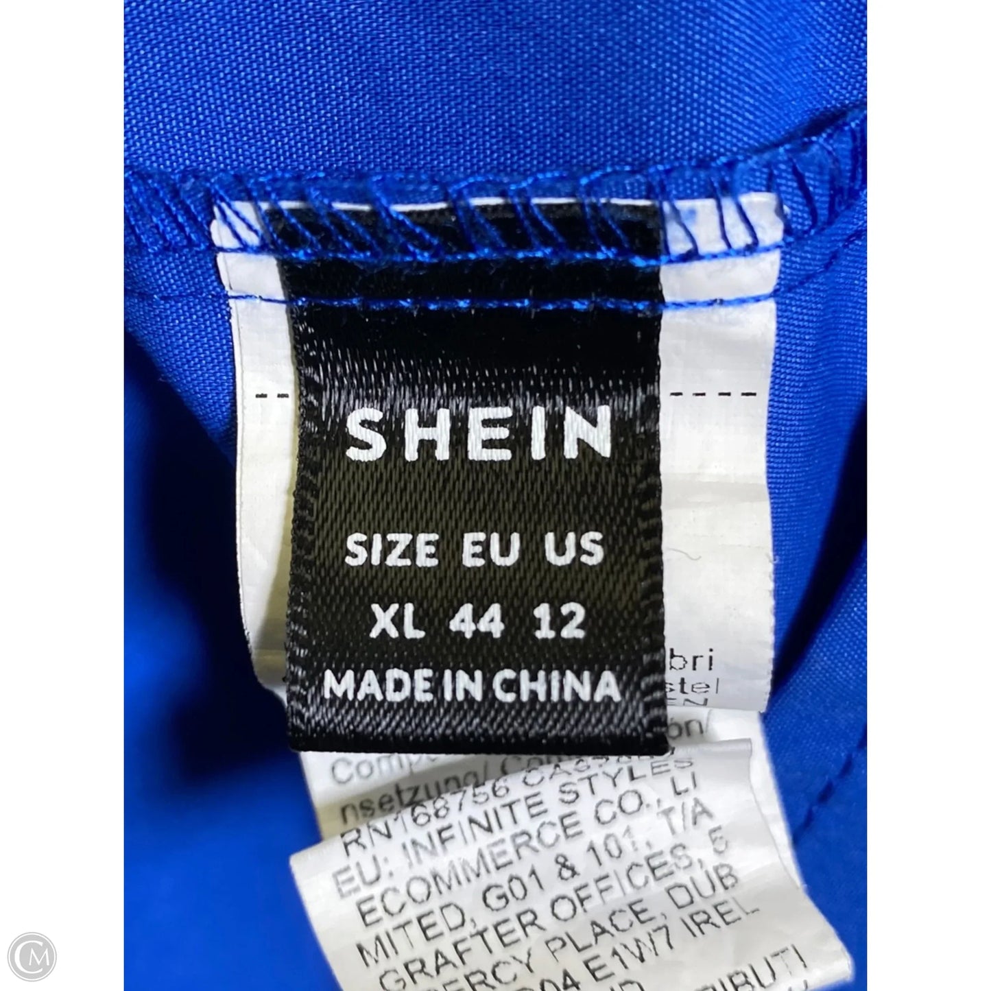 Dress Casual Maxi By Shein In Blue, Size: Xl