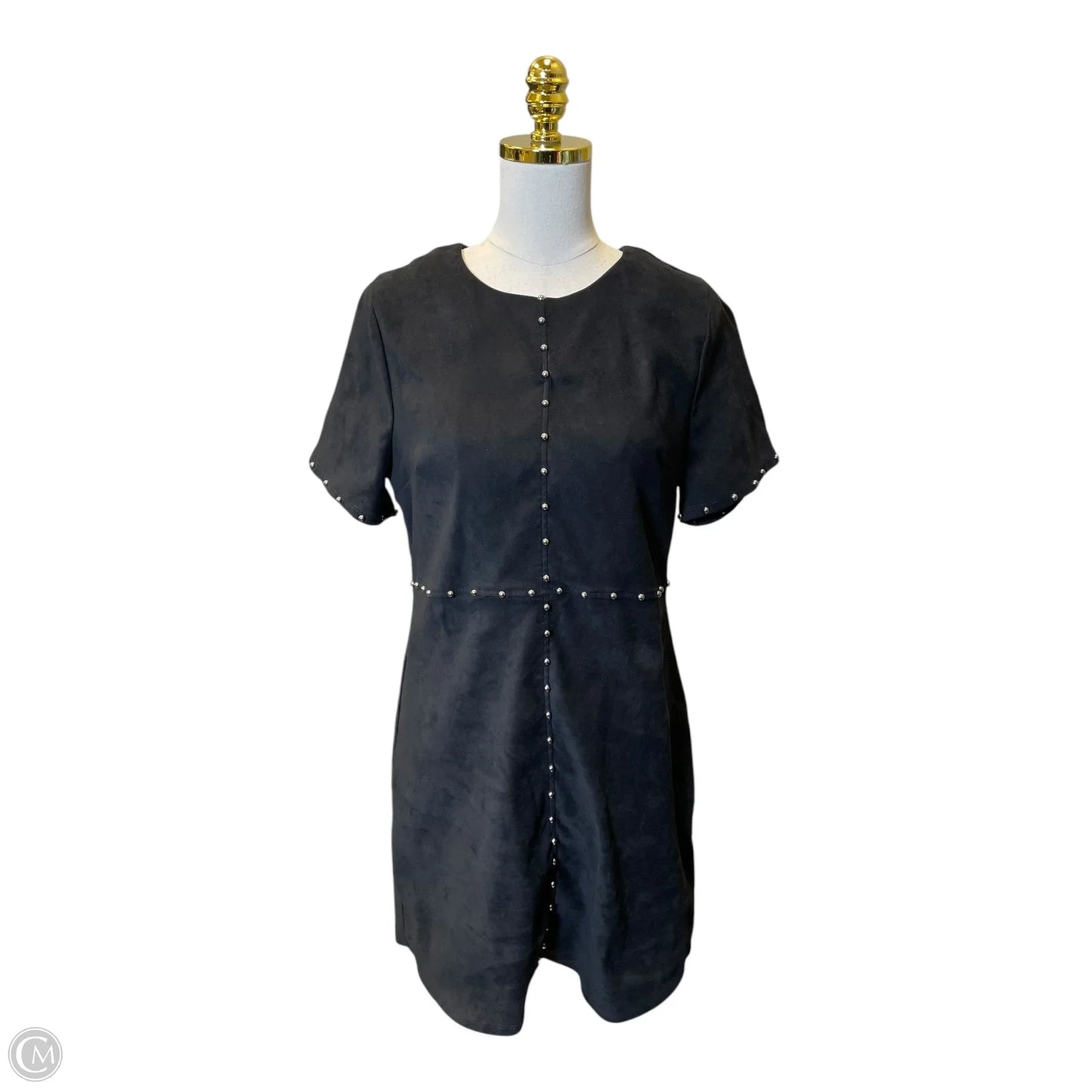 Dress Casual Midi By Clothes Mentor In Black, Size: Xl