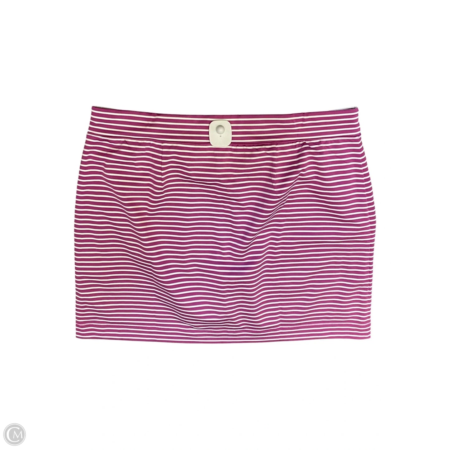Skort By Chicos In Striped Pattern, Size: L