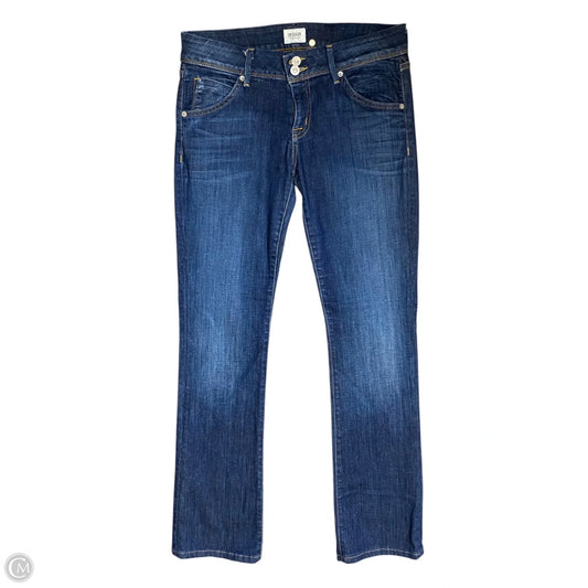 Jeans Straight By Hudson In Blue Denim, Size: 6