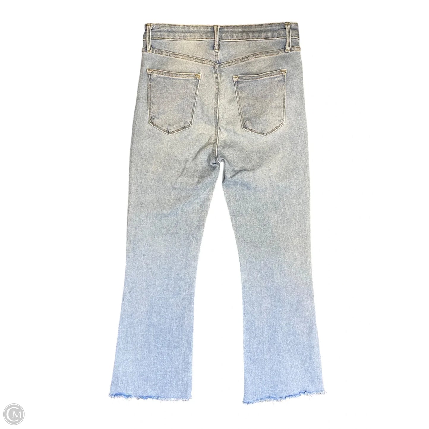 Jeans Straight By Just Black In Blue Denim, Size: 4