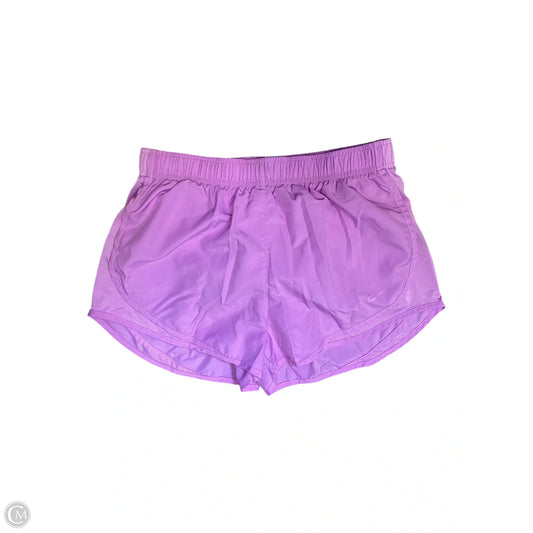 Athletic Shorts By Nike In Purple, Size: M