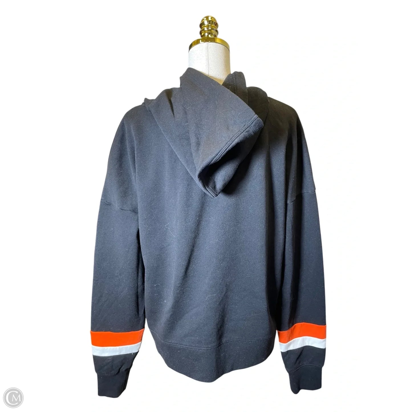 Sweatshirt Hoodie By Nfl In Black, Size: L