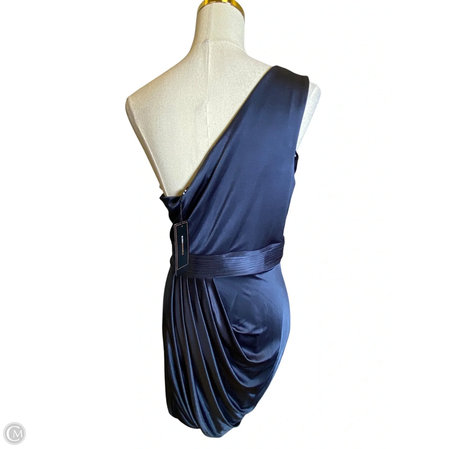 Dress Party Midi By Bcbg In Navy, Size: M