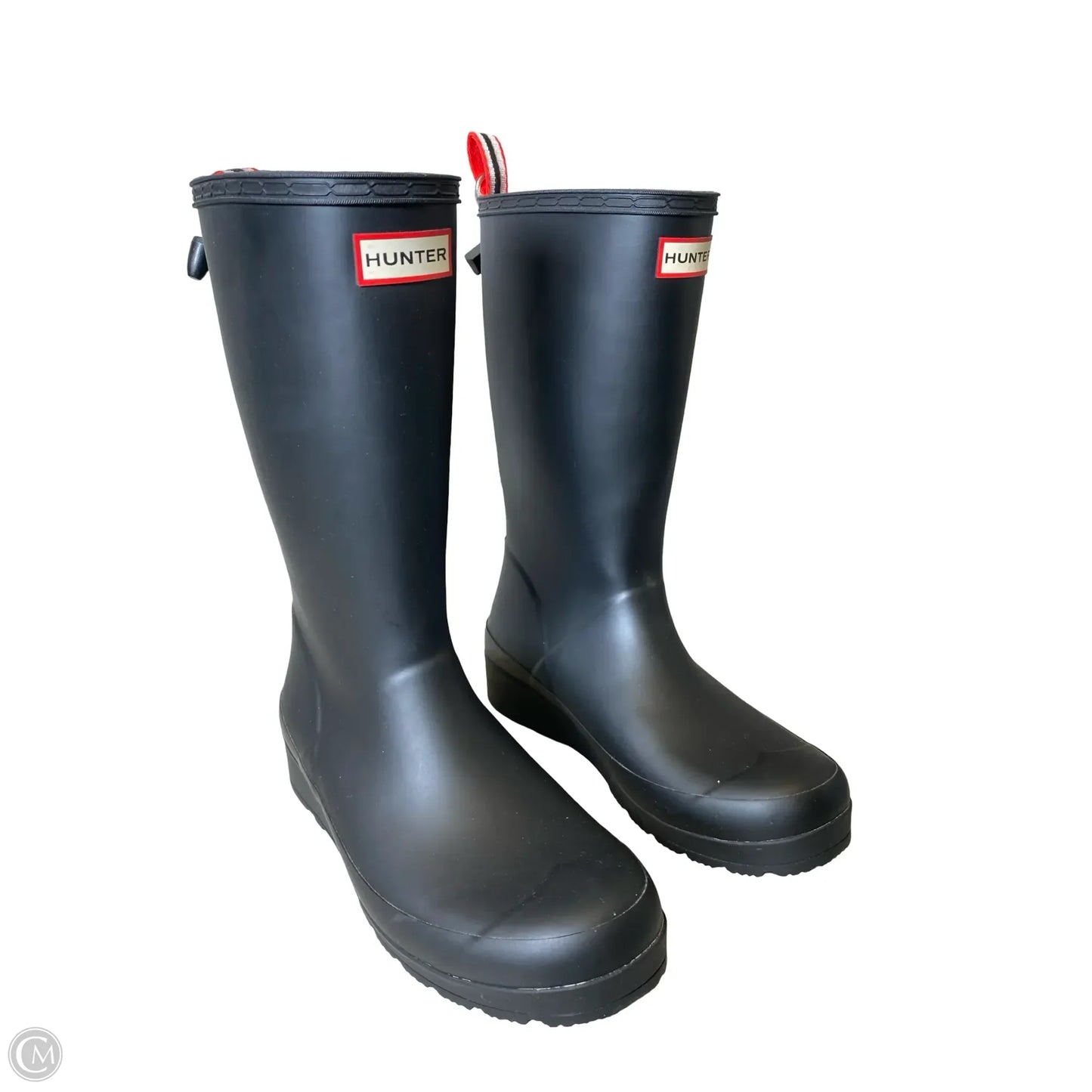 Boots Rain By Hunter In Black, Size: 8