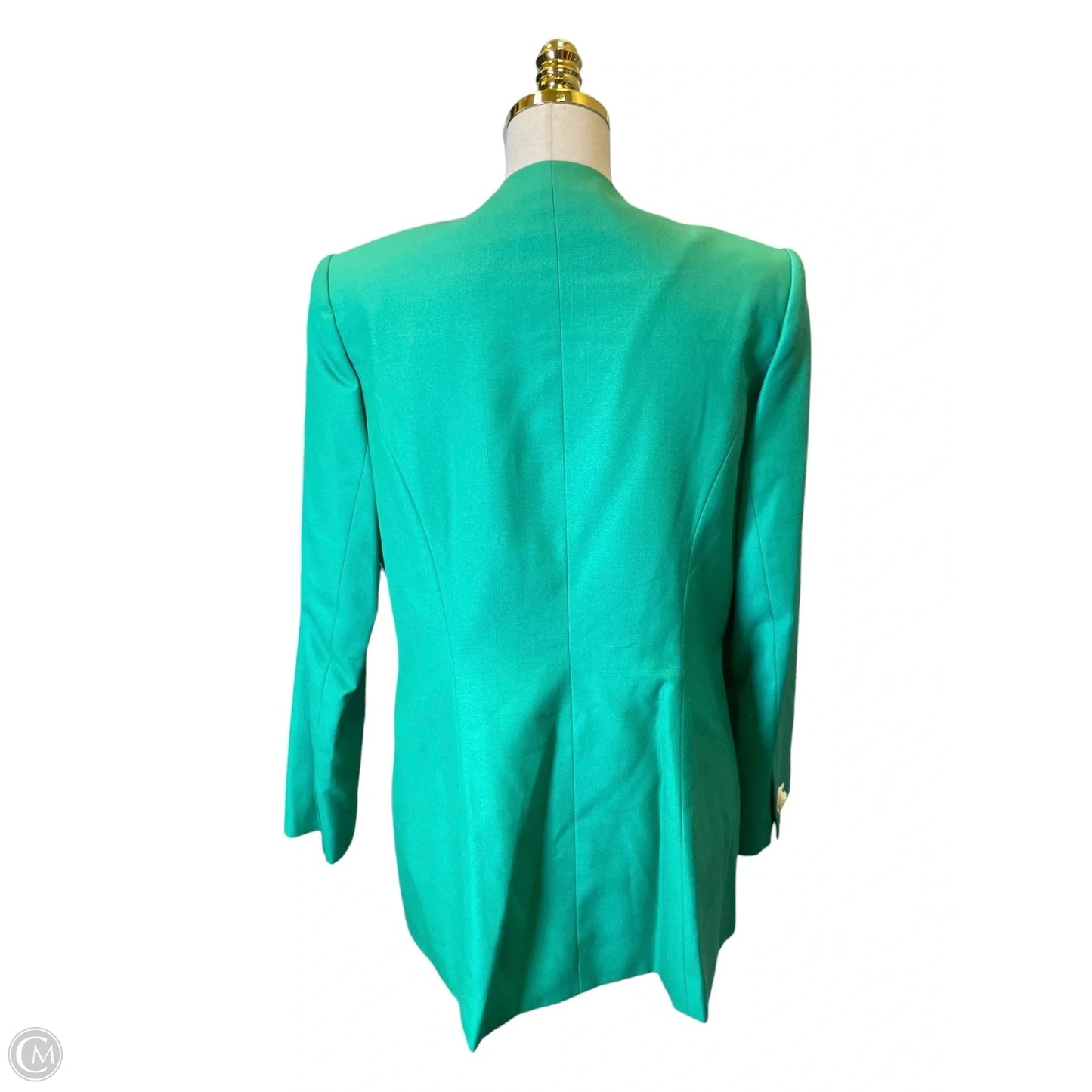 Blazer By Clothes Mentor In Green, Size: 14