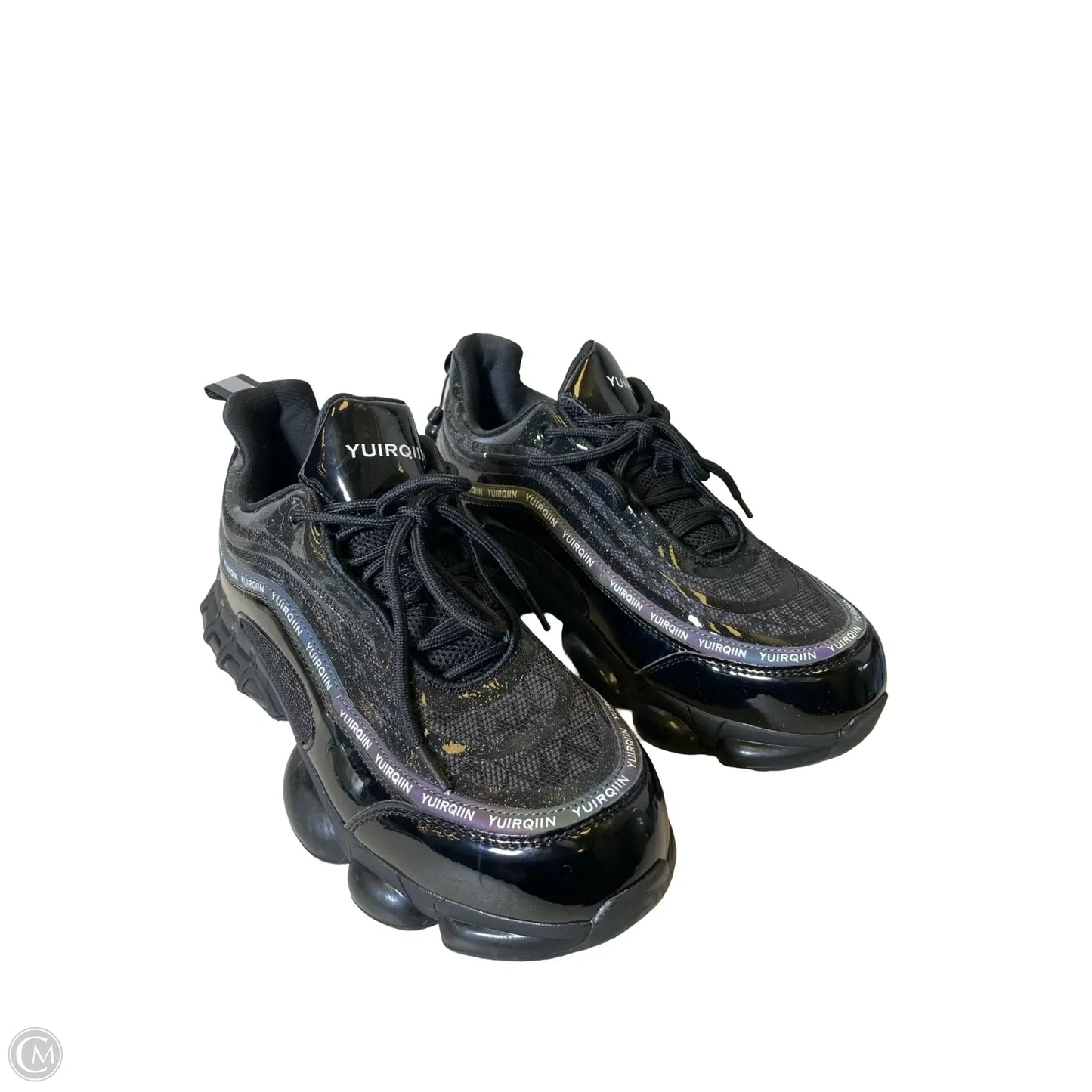 Shoes Sneakers By Clothes Mentor In Black, Size: 8.5