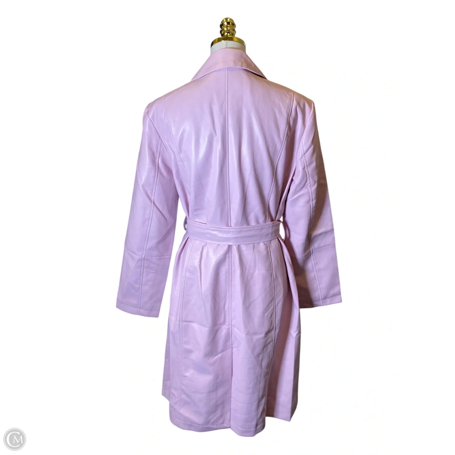 Dress Casual Midi By Badgley Mischka In Pink, Size: L