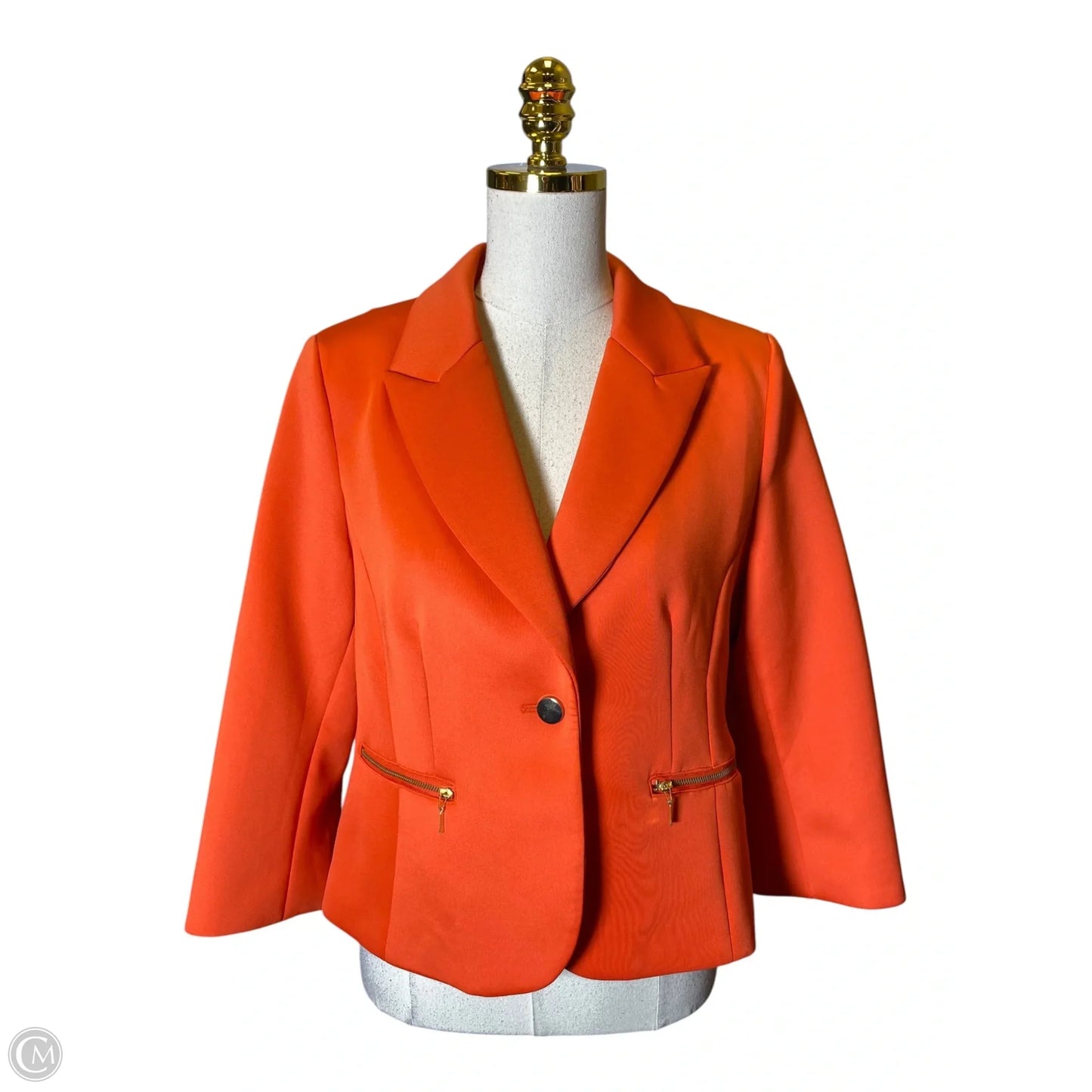 Blazer By Monroe And Main In Orange, Size: 12