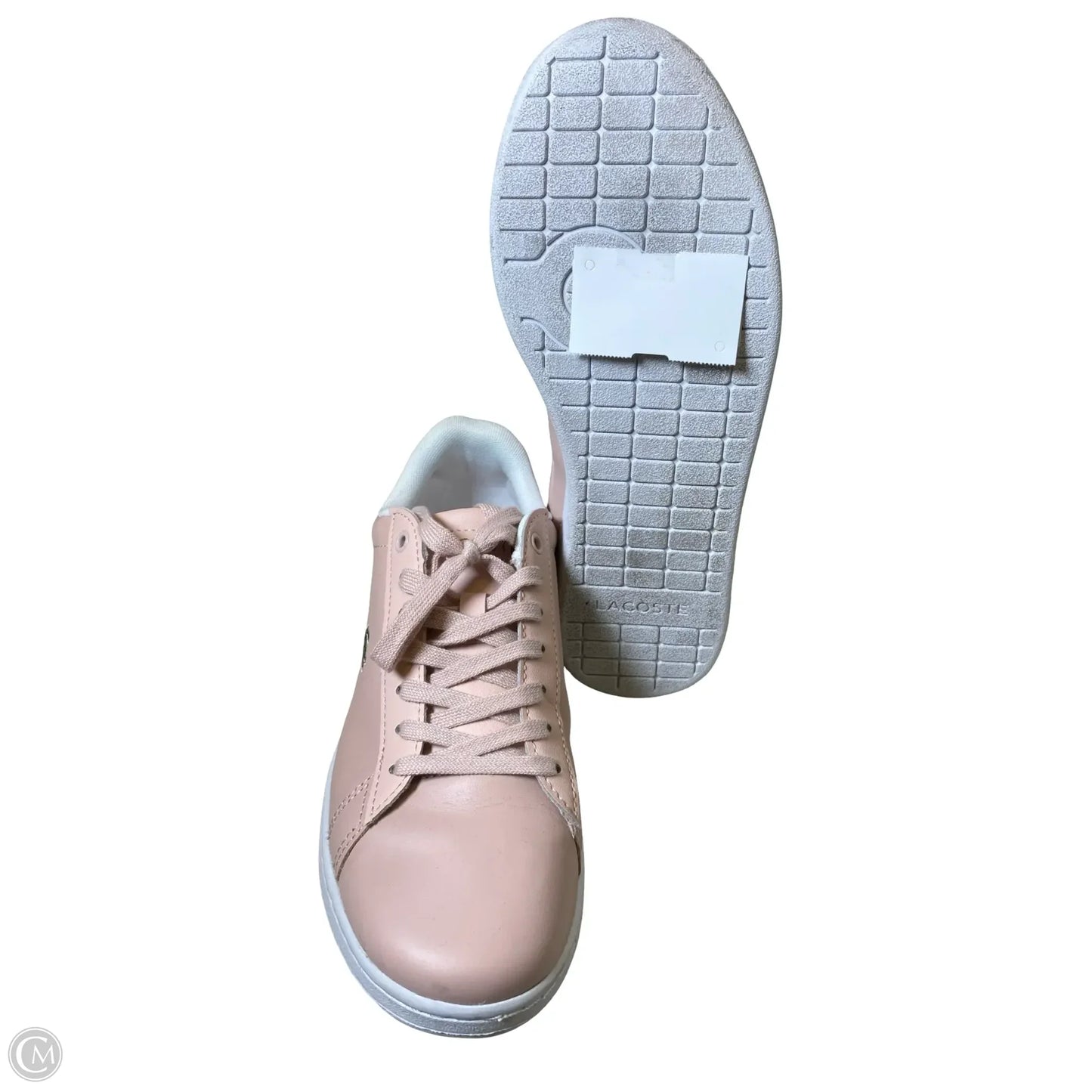Shoes Sneakers By Lacoste In Pink, Size: 7.5