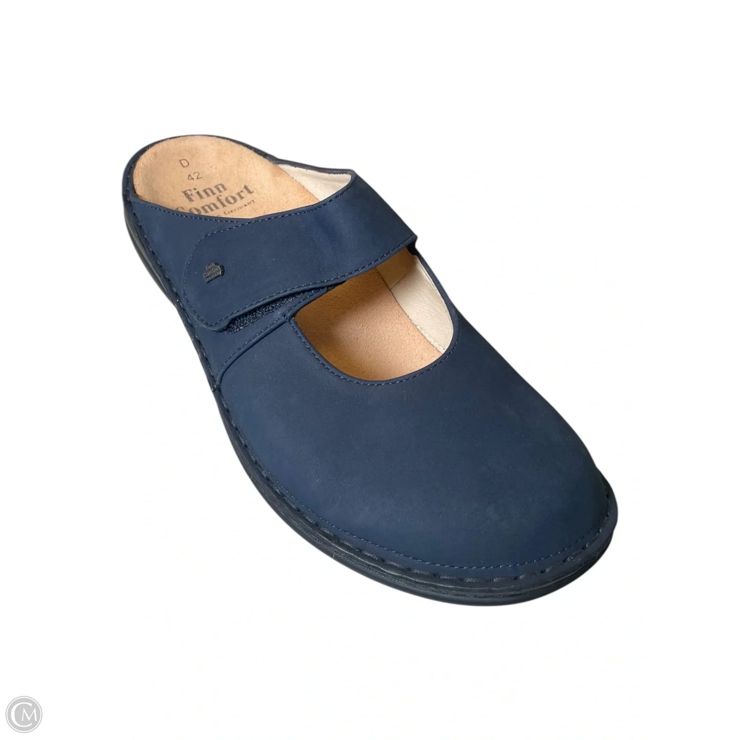 Shoes Flats By Finn Comfort In Navy, Size: 11.5