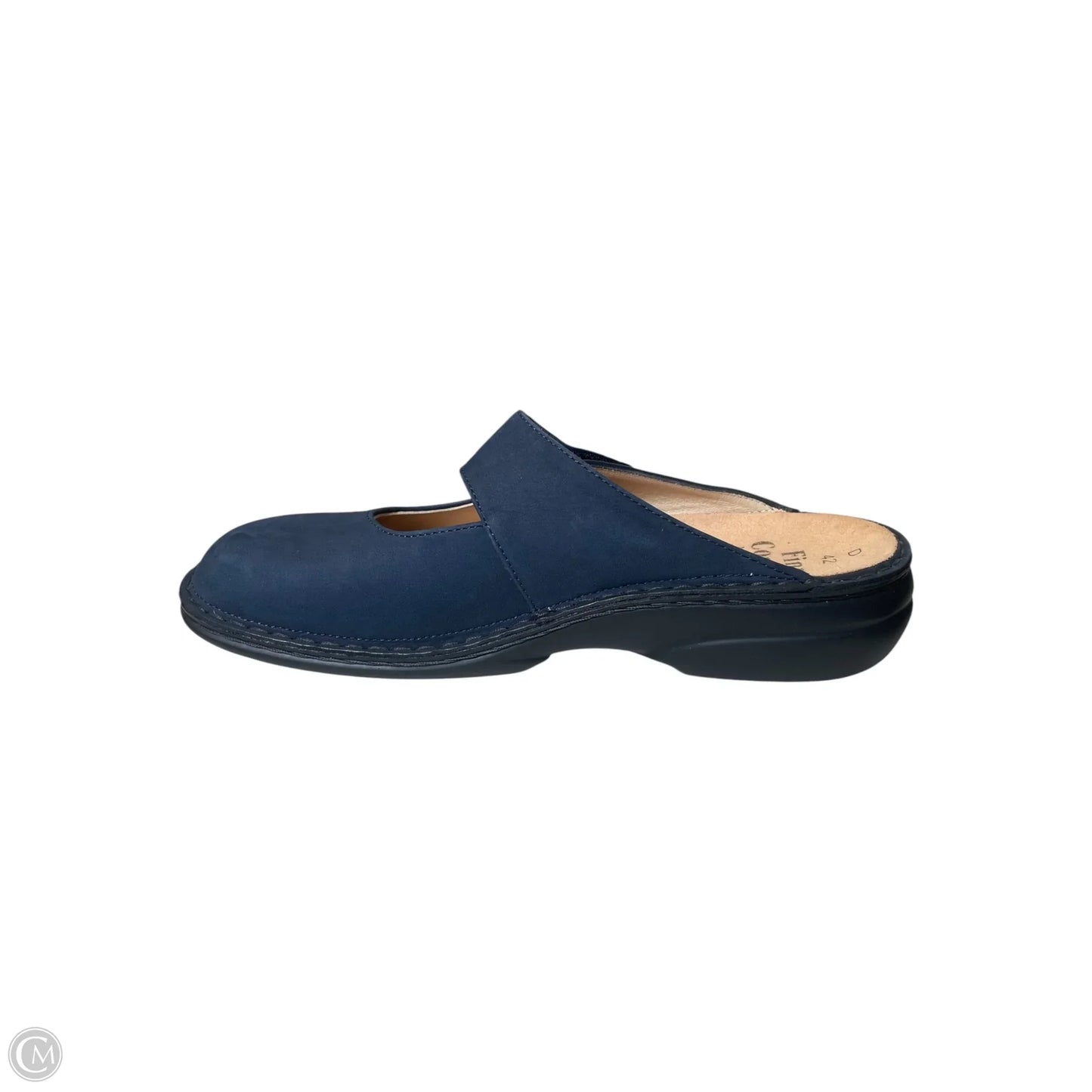 Shoes Flats By Finn Comfort In Navy, Size: 11.5