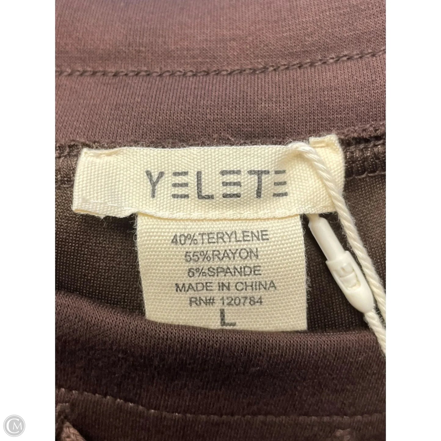 Pants Lounge By Yelete In Brown, Size: L