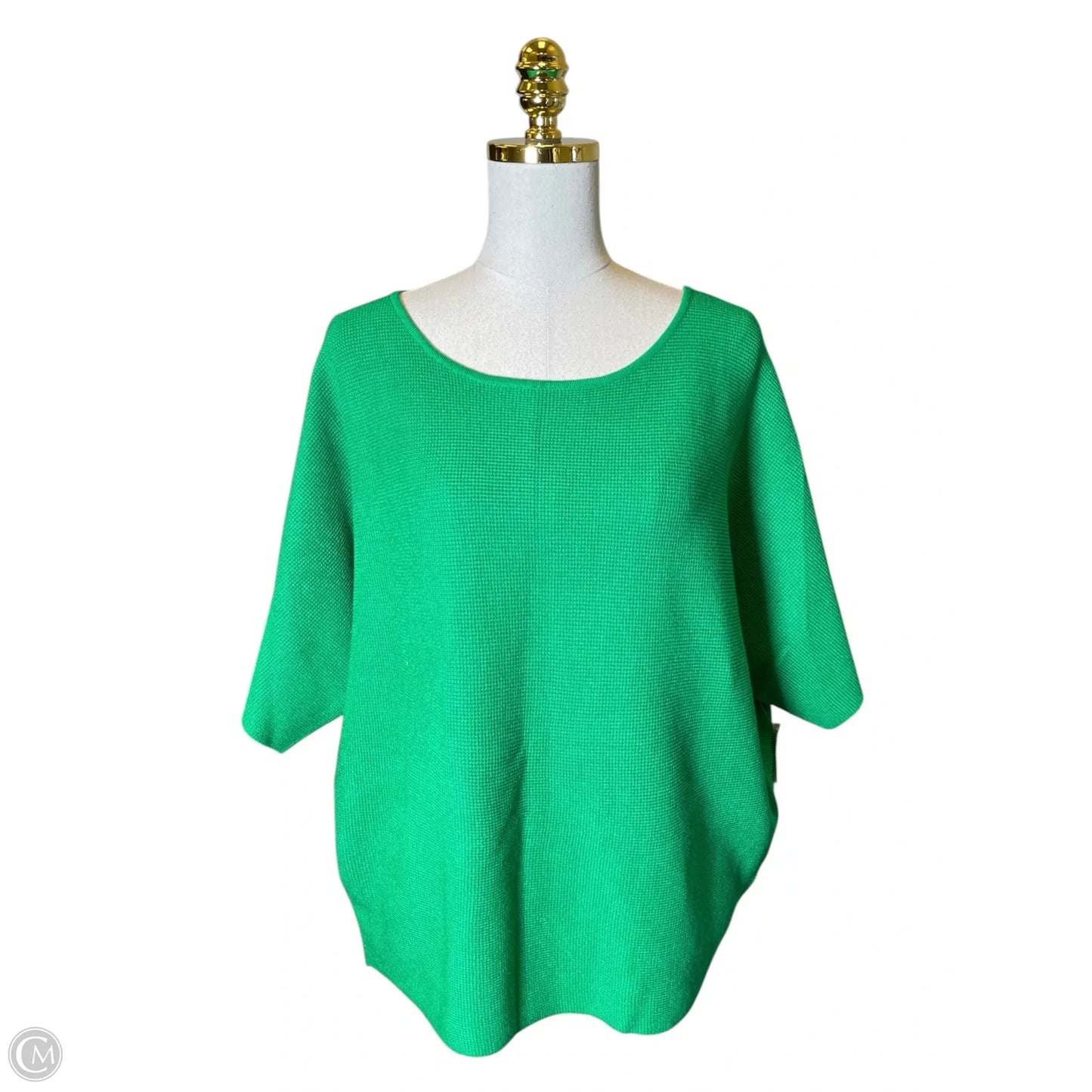 Top Short Sleeve By Cyrus In Green, Size: Xl