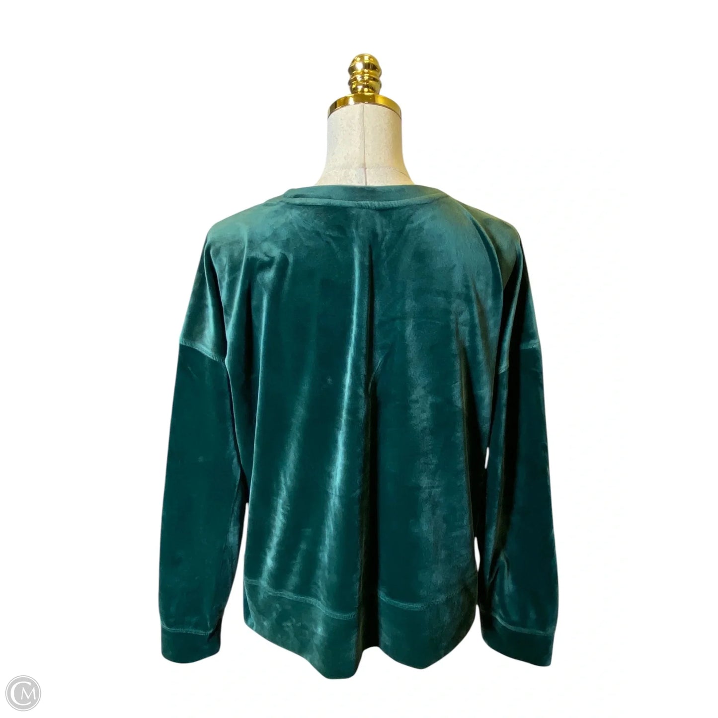 Sweater By Dkny In Green, Size: Xl