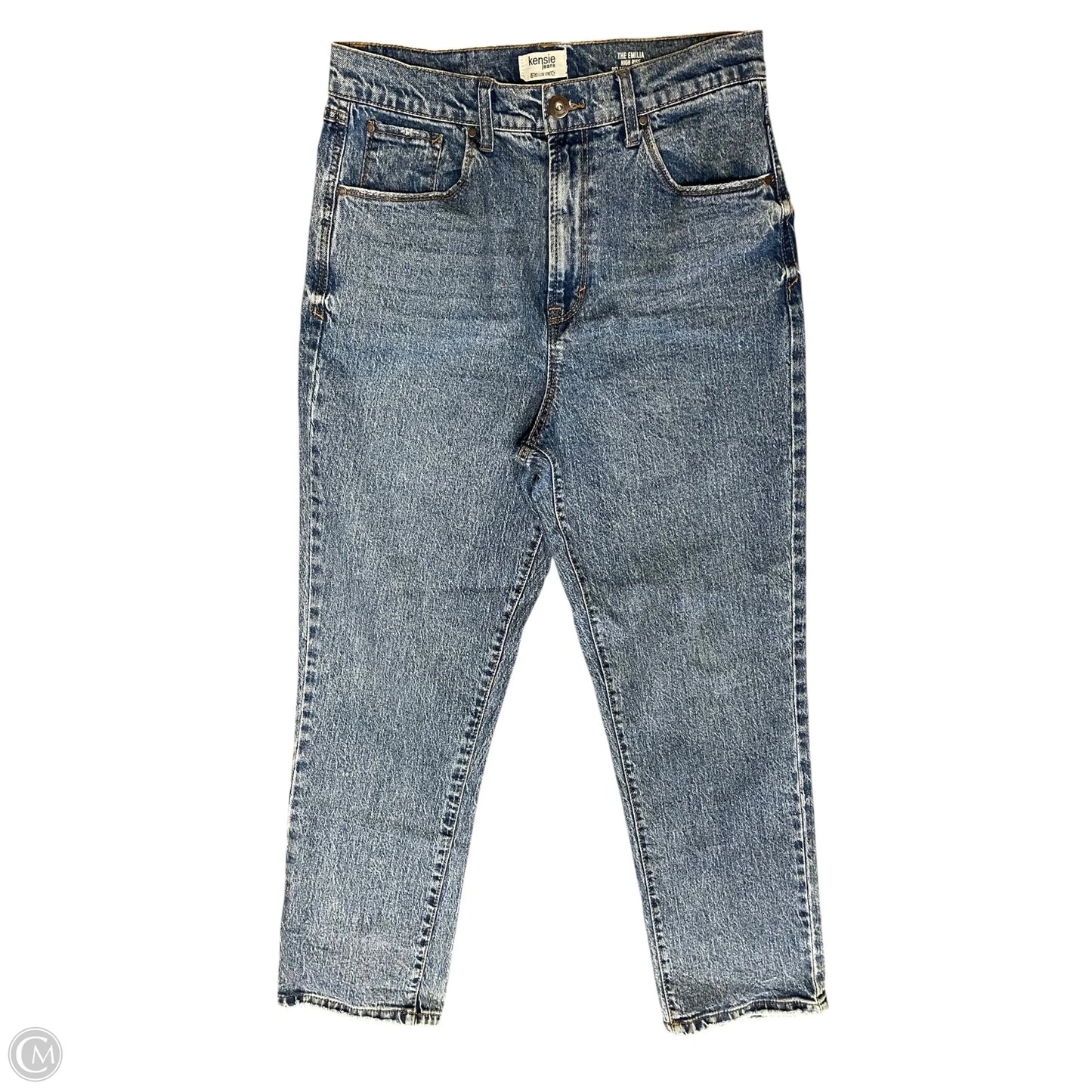 Jeans Straight By Kensie In Blue Denim, Size: 6