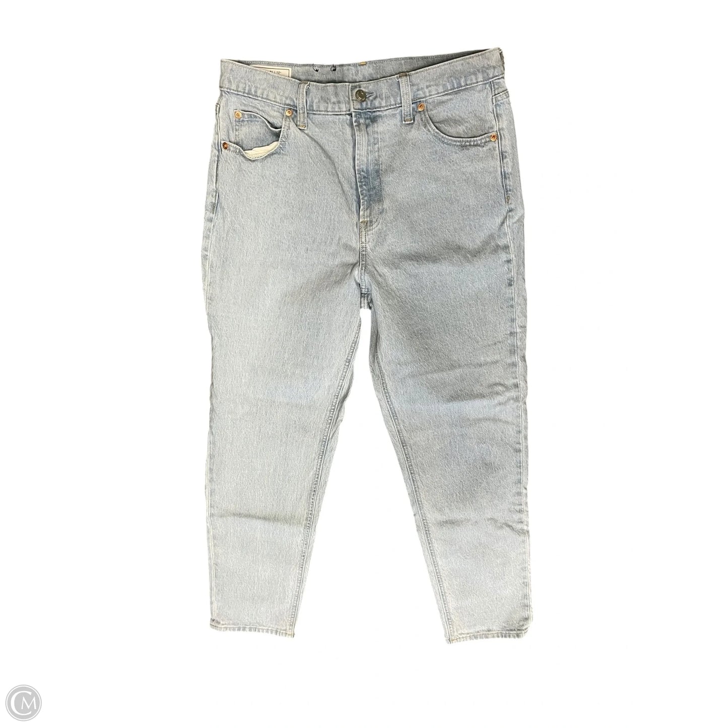 Jeans Skinny By Gap In Blue Denim, Size: 12
