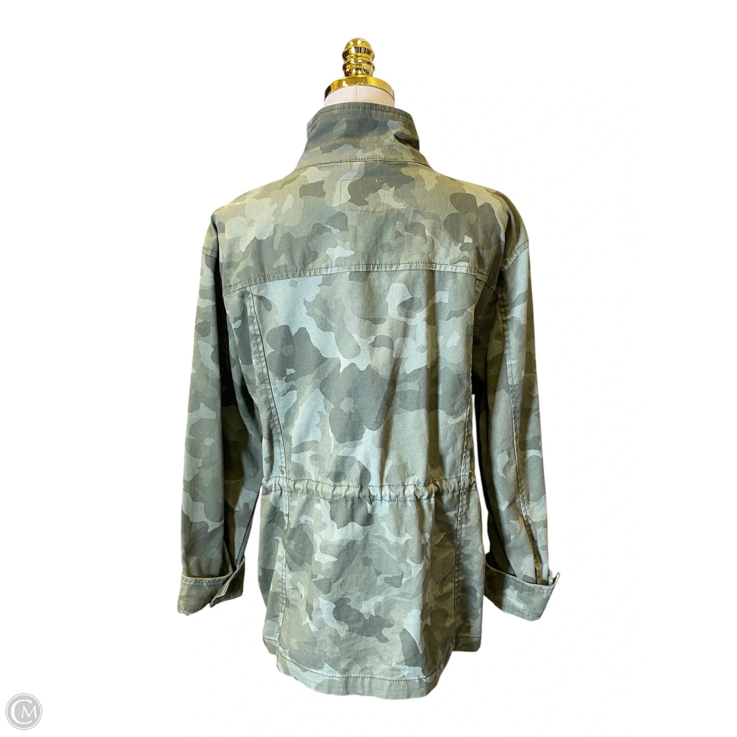 Jacket Moto By Old Navy In Camouflage Print, Size: Xl