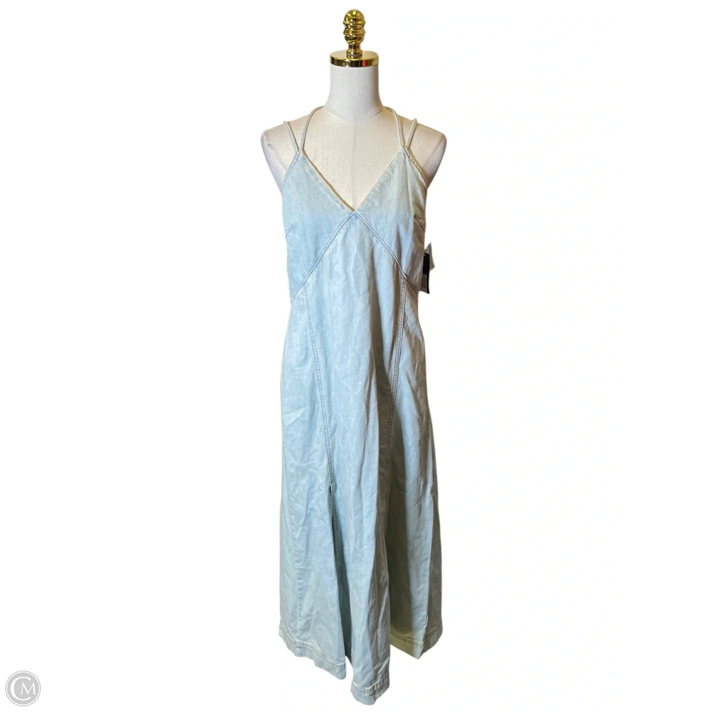 Dress Casual Maxi By Universal Thread In Blue Denim, Size: M