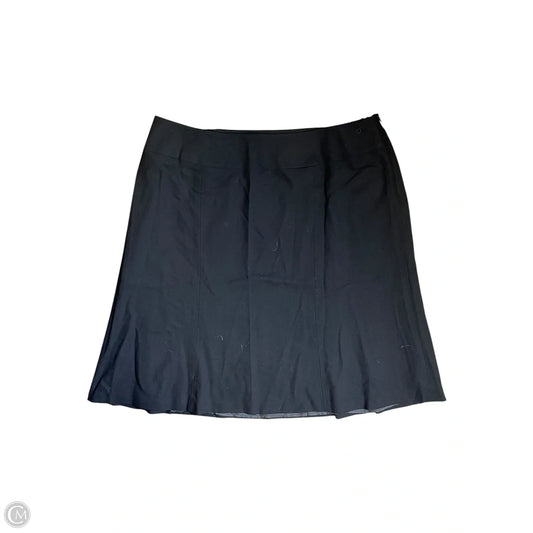 Skirt Midi By Talbots In Black, Size: 20