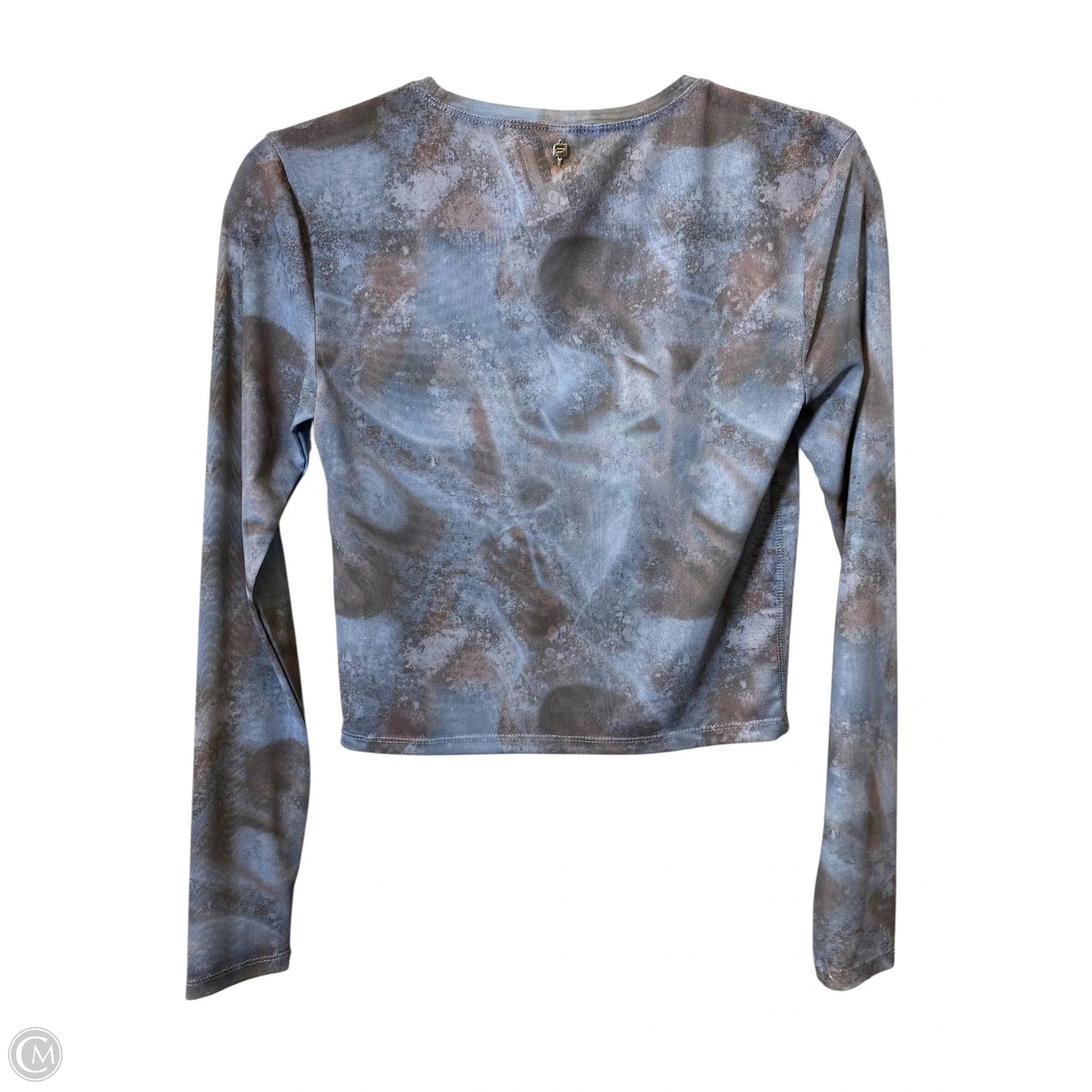 Athletic Top Long Sleeve Crewneck By Fabletics In Multi-colored, Size: M