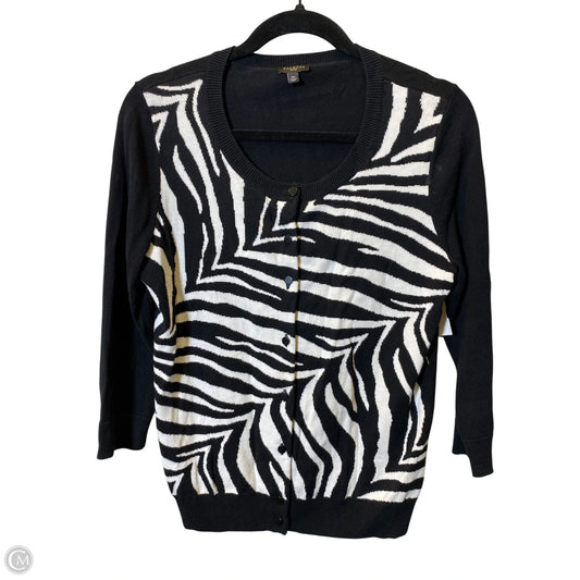 Sweater By Talbots In Animal Print, Size: M