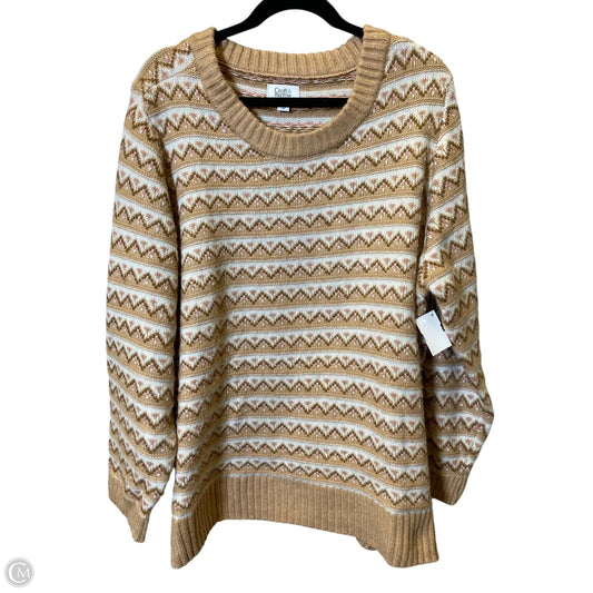 Sweater By Croft And Barrow In Multi-colored, Size: 2x