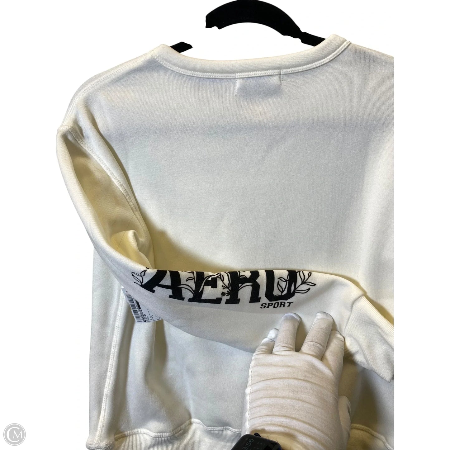 Sweater By Aeropostale In Cream, Size: S
