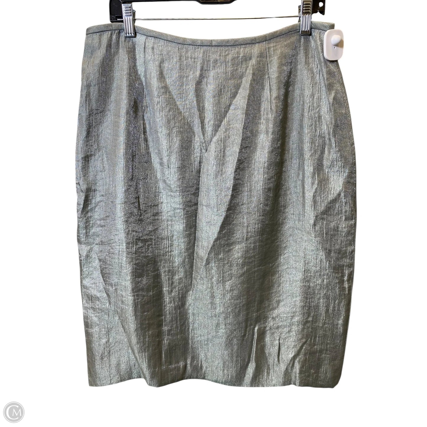 Skirt Maxi By Adrianna Papell In Grey, Size: 14