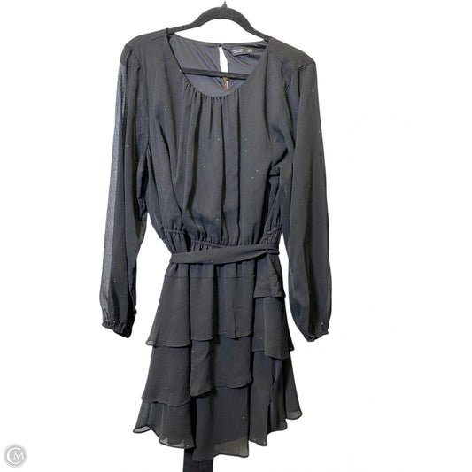 Dress Casual Midi By Simply Vera In Black, Size: Xxl